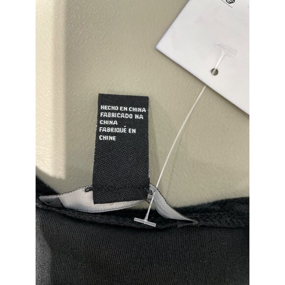 Forever 21 Crop Tank Top Size Large Sleeveless Black Soft Minimalist Casual NEW - Picture 4 of 11